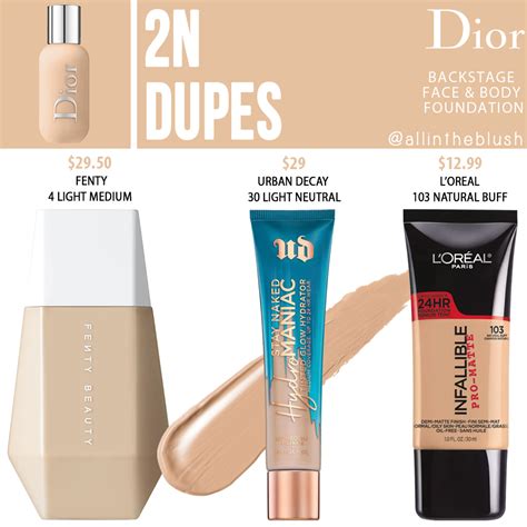 dior foundation 50 dupe|dior forever matte foundation dupe.